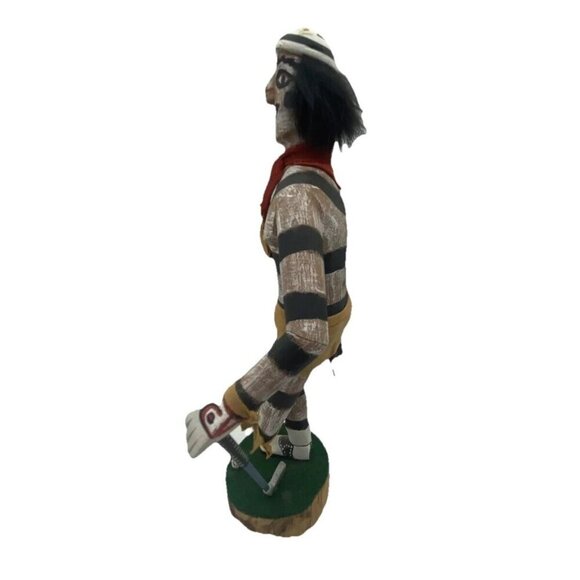 Hopi Kachina Doll Hano Clown Golfer Golf Signed F. Begay Native  American READ - Picture 2 of 13